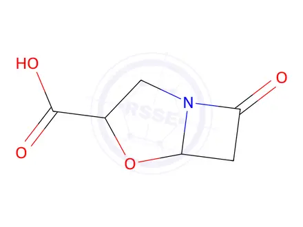 Chemical structure of 7-Oxo-4-oxa-1-azabicyclo[3.2.0]heptane-3-carboxylic acid