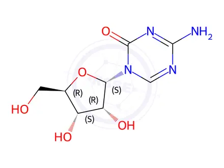 Chemical structure of Azacitidine α-Isomer
