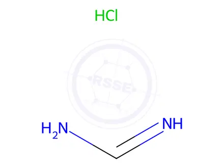 Chemical structure of Formamidine Hydrochloride
