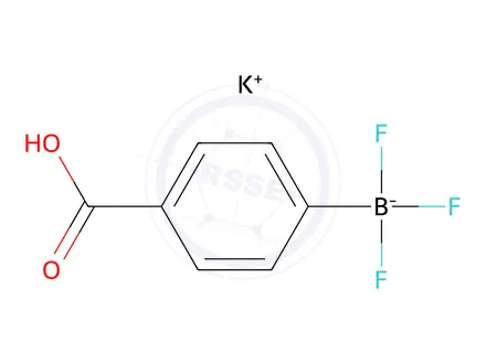 Chemical structure of Potassium (4-carboxyphenyl)trifluoroborate