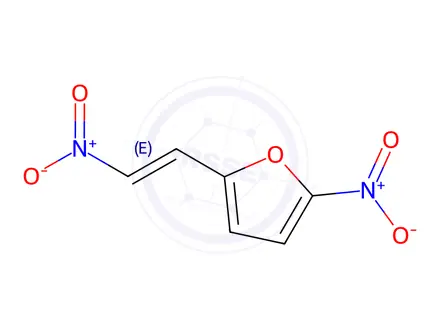 Chemical structure of 2-Nitro-5-[(E)-2-nitrovinyl]furan