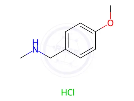Chemical structure of 4-Methoxy-N-methylbenzylamine Hydrochloride