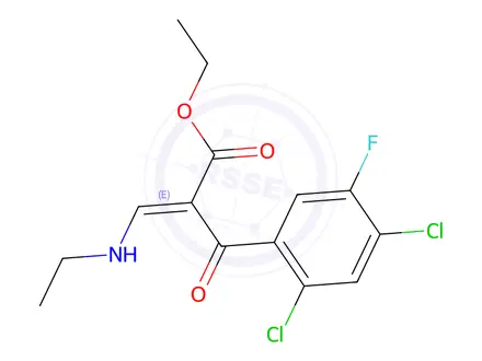Chemical structure of Norfloxacin Impurity 39