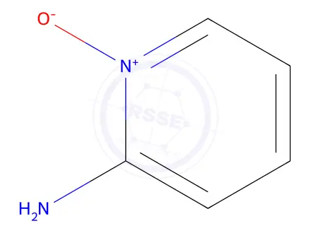 Chemical structure of 2-Aminopyridine N-Oxide