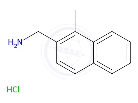Chemical structure of Terbinafine Impurity 12 (hydrochloride)