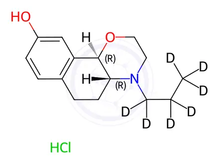 Chemical structure of Naxagolide-d7 Hydrochloride-x0000-