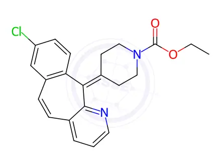 Chemical structure of Loratadine Impurity K