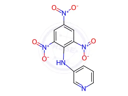 Chemical structure of N-(2,4,6-trinitrophenyl)pyridin-3-amine