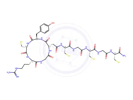 Chemical structure of Desmopressin Impurity 52