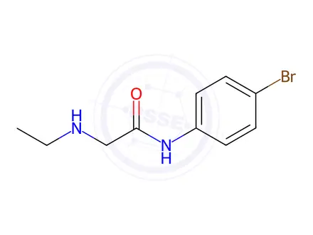 Chemical structure of n-(4-Bromophenyl)-2-(ethylamino)acetamide