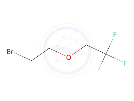 Chemical structure of 2-(2-bromoethoxy)-1,1,1-trifluoroethane