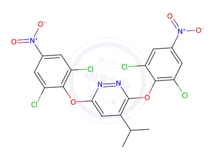 Chemical structure of Resmetirom impurity 57
