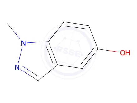 Chemical structure of 1-Methyl-1H-indazol-5-ol