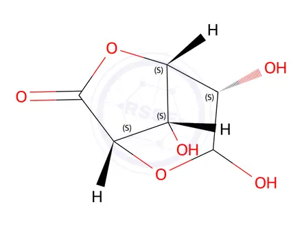 Chemical structure of D-Mannurono-6,3-lactone