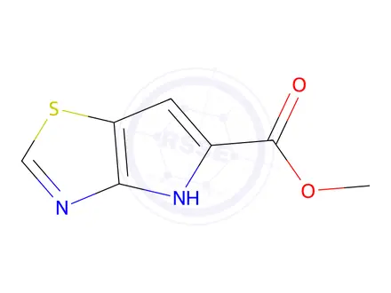 Chemical structure of methyl 4H-pyrrolo[2,3-d][1,3]thiazole-5-carboxylate
