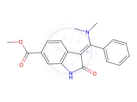 Chemical structure of Nintedanib N, N-Dimethyl Amine