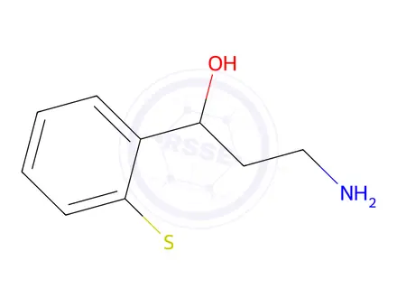 Chemical structure of 3-Amino-1-(2-(methylthio)phenyl)propan-1-ol