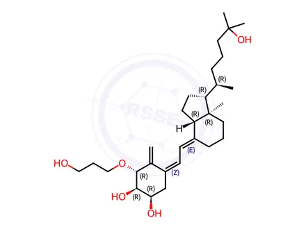 Chemical structure of Eldecalcitol Impurity 115