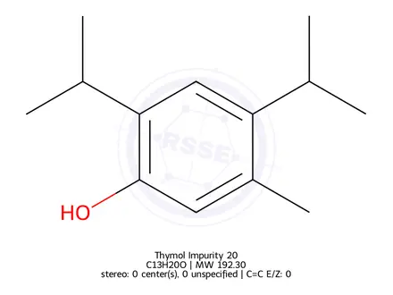 Chemical structure of Thymol Impurity 20