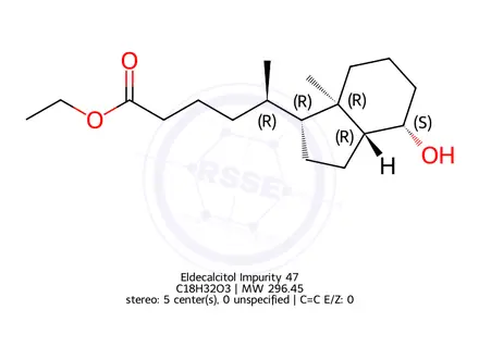Chemical structure of Eldecalcitol Impurity 173