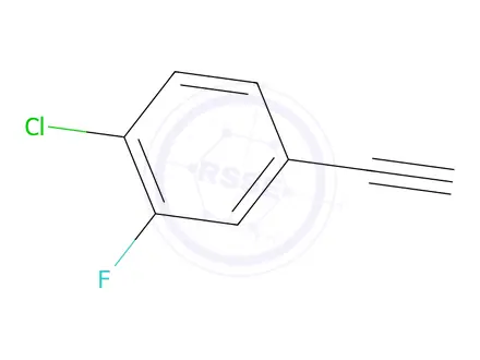 Chemical structure of 1-Chloro-4-ethynyl-2-fluorobenzene