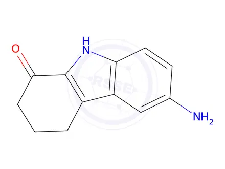 Chemical structure of 6-Amino-2,3,4,9-tetrahydro-1H-carbazol-1-one