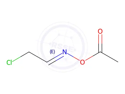 Chemical structure of chloroacetaldehyde O-acetyloxime