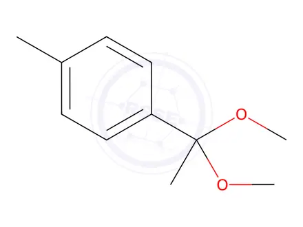 Chemical structure of p-Methylacetophenone Dimethyl Acetal