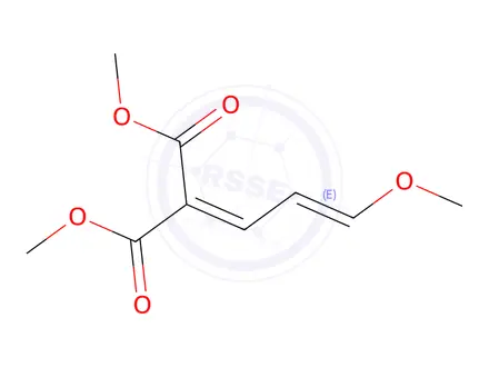 Chemical structure of Dimethyl (E)-2-(3-methoxyallylidene)malonate