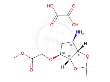 Chemical structure of Ticagrelor Impurity 614