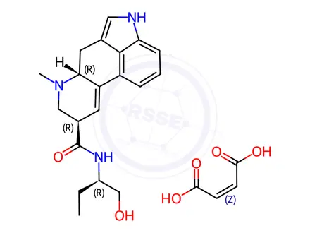 Chemical structure of Methylergometrine