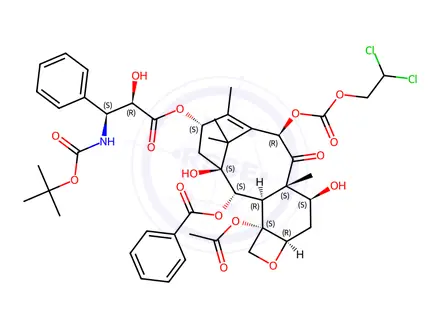 Chemical structure of Docetaxel Impurity 12