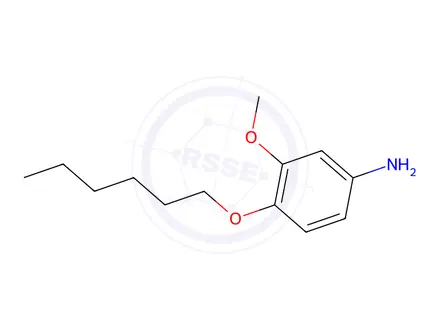 Chemical structure of 4-(Hexyloxy)-3-methoxyaniline