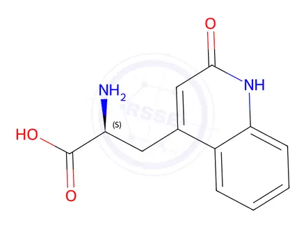 Chemical structure of (S)-2-Amino-3-(2-oxo-1,2-dihydroquinolin-4-yl)propanoic acid