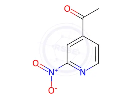 Chemical structure of 1-(2-Nitropyridin-4-yl)ethanone