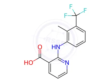 Chemical structure of Flunixin