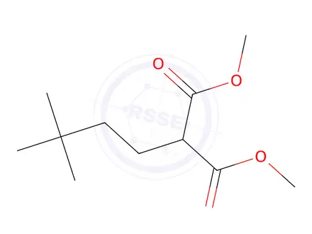 Chemical structure of Dimethyl 2-(3',3'-dimethylbutyl)malonate