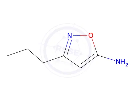 Chemical structure of 3-Propyl-1,2-oxazol-5-amine