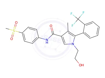 Chemical structure of Esaxerenone Impurity 25