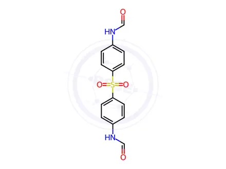 Chemical structure of Diformyldapsone