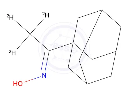 Chemical structure of 1-Adamantyl Methyl-d3 Ketoxime