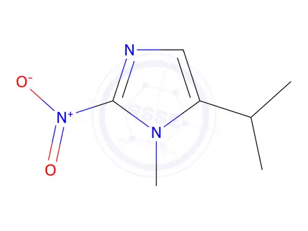 Chemical structure of 5-Isopropyl-1-methyl-2-nitro-1H-imidazole