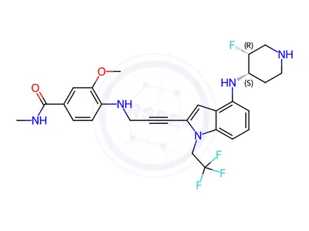 Chemical structure of Rezatapopt Impurity 9