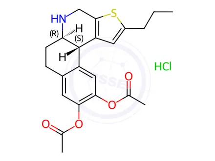 Chemical structure of Adrogolide
