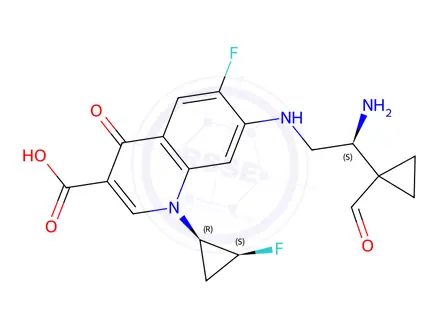 Chemical structure of Sitafloxacin Impurity 69