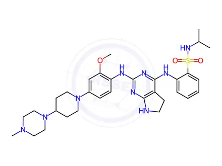 Chemical structure of Conteltinib