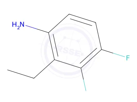 Chemical structure of 2-Ethyl-3,4-difluoroaniline