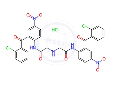 Chemical structure of Clonazepam Impurity 51