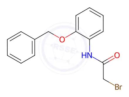 Chemical structure of N-[2-(Benzyloxy)phenyl]-2-bromoacetamide