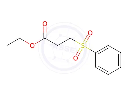Chemical structure of Ethyl 3-(phenylsulfonyl)propanoate